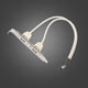 thumbnail image 3 of Kuymtek Adaptador de cable de cabecera de placa base de 2 puertos USB 2.0 hembra a 9 pines para PC Kuymtek  Componentes de la computadora, 3 of 6