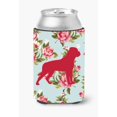 thumbnail image 1 of Rottweiler Shabby Chic Rosas Azules Lata O Botella Aislador De Bebidas Hugger Bb1083, 1 of 1