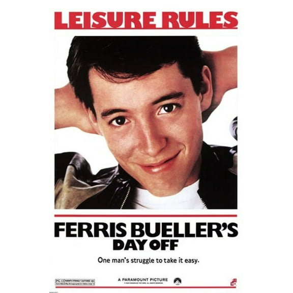 Ferris Bueller's Day Off Movie Laminated Poster (24 x 36)