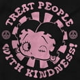 thumbnail image 2 of Betty Boop Treat People With Kindness Hoodie Sweatshirt Women Brisco Brands S, 2 of 4