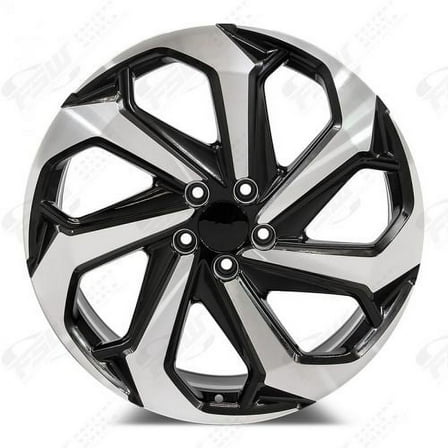 New 22" x 8" Black Machined Face Alloy Wheels fits Honda Accord 2010-2018 5 x 100 ET 40 Set of 4