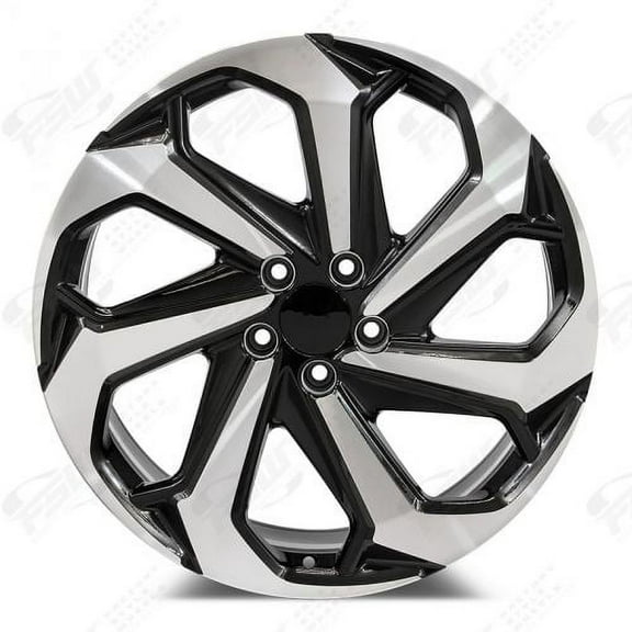 New 22" x 8" Black Machined Face Alloy Wheels fits Honda Accord 2010-2018 5 x 100 ET 40 Set of 4