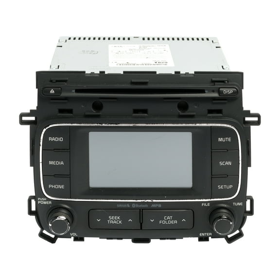 Restored 2015-2016 Kia Forte AM FM Sirius XM Bluetooth MP3 w Single-Disc CD 96180-A7290WK (Refurbished)