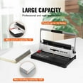 thumbnail image 6 of Coil Binding Machine, Manual Book Maker 34-Hole Punch 120 Sheets, 6 of 7