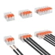 thumbnail image 2 of 75 uds, conectores de cable, tuercas, palanca, paquete rápido, Conductor, tuercas de conexión compactas, conector de cable, surtido de terminales - Kuyhfg Sin marca, 2 of 5