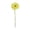 Dark Yellow, variant on Artificial Gerbera Daisy Stem Fake Daisy Flower Single Faux Daisy For Home Outdoor Decor(Red-45Cm)