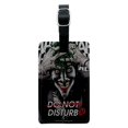 thumbnail image 1 of Batman Disturbed Joker Rectangle Leather Luggage Card Suitcase Carry-On ID Tag, 1 of 8