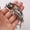 Silver, variant on 8.26" Hot Mens Vintage 316L Stainless Steel Skeleton Skull Bracelet Chain Bangle