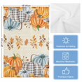 thumbnail image 5 of Orange Pumpkins Fall Kitchen Towels Set of 2, Water Absorbent Dish Towel, Thanksgiving Maple Leaf Rustic Decorative Hand Towels - Quick Drying Cloth for Cooking Baking, 18x28 Inch, 5 of 8