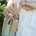 thumbnail image 3 of Funda de cuero Inteprter para taza con correa ajustable rosa, 3 of 6