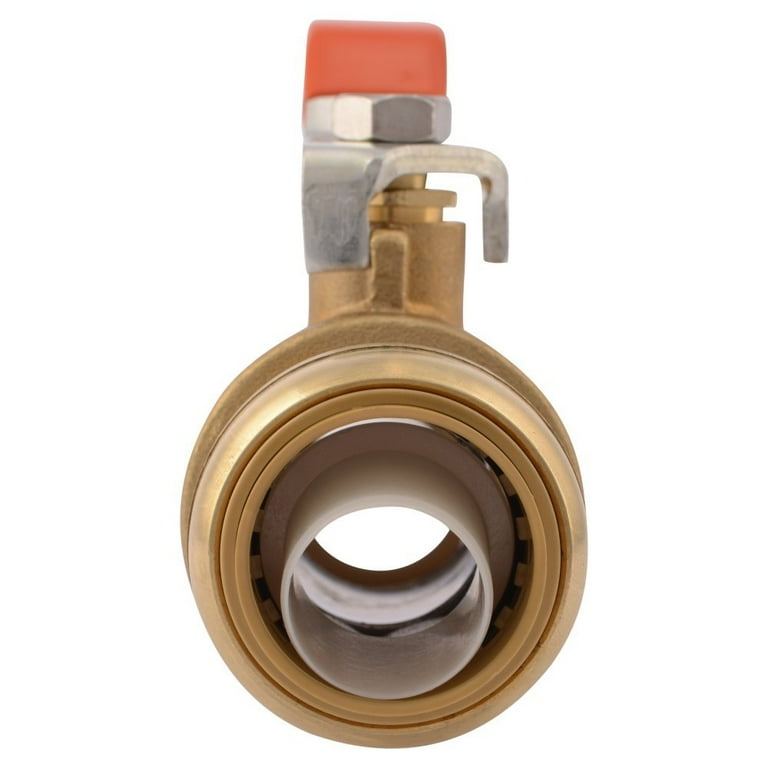 SharkBite 22222-0000LFA Ball Valve 1 Inch x 1 Inch, Water Valve