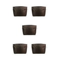 thumbnail image 2 of Guardoinrt Expandable Purse Organiser For Traveling And Daily Stylish Cloth Expandable Purse Organiser With Zip Closure coffee 5Set, 2 of 6