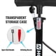 thumbnail image 5 of Bicycle Floor Pump Tire Inflator with Gauge Cycle Bike Air Pump, 5 of 5