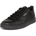 thumbnail image 6 of Guess Certosa Men's Low Top Lace Up Synthetic Leather Trainers In Black Size 11.5, 6 of 6