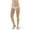 Natural, variant on Ames Walker AW Style 257 Microfiber Opaque 15-20 mmHg Moderate Compression Closed Toe Thigh High Stockings w/Band Natural Xlarge