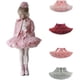 thumbnail image 3 of Faldas tutú para niñas vestidos de tul esponjoso plisado princesa ballet danza Pettiskirt escalonado, 3 of 4