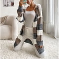 thumbnail image 3 of Cárdigan De Manga Larga Para Mujer Fácil De Combinar Cárdigan De Punto Casual De Moda Para Mujer Otoño Invierno Para Fiesta Para El Trabajo ANGGREK Ropa, 3 of 8