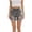 Grey, variant on CAIXIA Jean Shorts Womens Low Rise High Rise Vintage Denim Y2k Shorts Stretchy Bermuda Shorts Ripped Distressed Rolled Hem Jeans Shorts Jorts Women,S