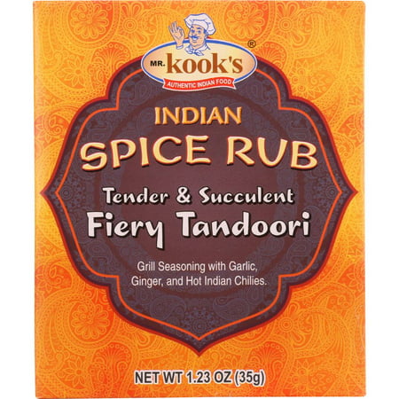 Mr Kooks Seasoning, Tandoori Chicken, Medium Spicy, 1.23 Oz (Pack Of