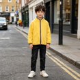 thumbnail image 6 of Boys' Long Sleeve Sherpa Fleece Full Zip Jacket Kids Stand Collar Winter Warm Outerwear for Toddler Boys Windproof Sweatshirt, 6 of 8
