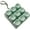 Green, variant on Jiibva Keyboard Fidget Toy, 9 Keys Fidget Keyboard Keychain, Portable Keyboard Clicker Mini Keyboard Fidget for All Ages