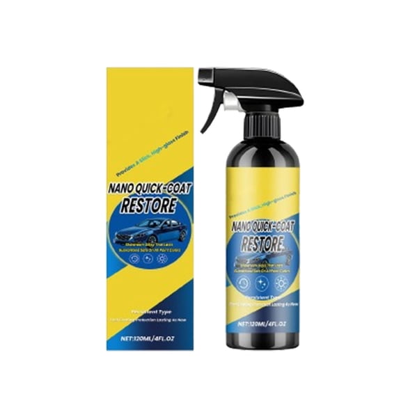 HuiXinOu Auto Coating Spray Kit, 4oz Car Paint Repair & Maintenance Spray, Clear Coat Restorer for Scratches & Swirl Marks, Quick Detailer for Car Enthusiasts