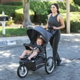 thumbnail image 4 of Baby Trend Expedition Jogging Stroller, Dash Black, 4 of 12