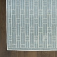 thumbnail image 5 of Nourison Washable Charm 2'2" x 10' Blue Ivory Modern Indoor Rug, 5 of 8