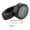 Black, variant on YAHHU 22mm 25mm Motorcycle Handlebar Mount Clock Universal Waterproof Watch Built In Battery Black [cite: 15, 16, 20]