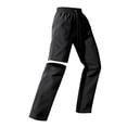 thumbnail image 4 of felwors Women's Hiking Zip Off Pants – Waterproof Convertible Shorts with Pockets, Lightweight Sweatpants for Camping & Outdoor Activities (Black, XL), 4 of 6