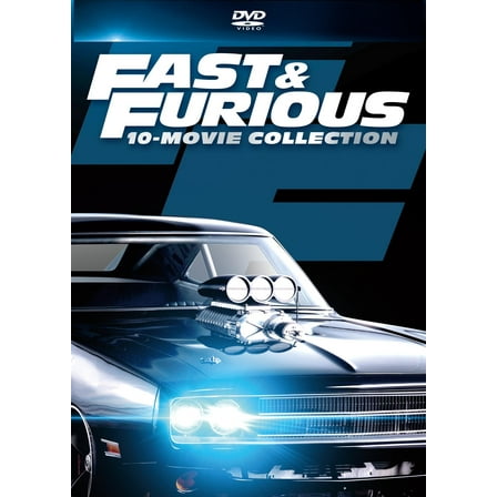 Fast & Furious 10-Movie Collection (Walmart Exclusive) (DVD)