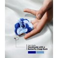 thumbnail image 4 of Vittorio Vico Mens Formal Two-Tone Flower Lapel Pin: Flower Pin Suit Accessories Pins for Suit or Tuxedo, 4 of 7