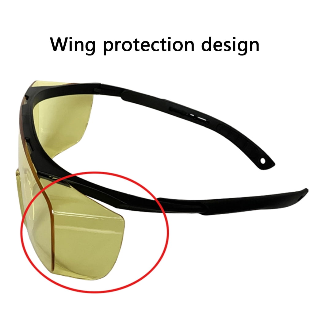 Light Protections Safety Glasses Blue Light Blocking Protective Glasses Over Glasses Goggles Splash & Impact Resistant