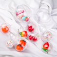 thumbnail image 4 of Kumdkd 5-Pack Clear Plastic Fillable Ornaments 2" - Shatterproof DIY Christmas Craft Balls for Tree Decor & Personalized Gifts, 4 of 7