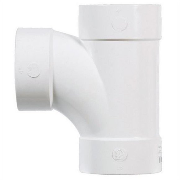 Plastic Trends P156 4 in. Sanitary Tee