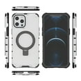 thumbnail image 2 of for iPhone 14 Pro Max Case Compatible with MagSafe Rugged Grip Back Case with Magnetic Ring Adjustable Stand Military Grade Heavy Duty Protection Shockproof Anti-Scratch Phone Cover,ClearClear, 2 of 12