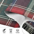 thumbnail image 6 of Yayeee Runner Rug for Bedroom 2'x6' Machine Washable Hallway Non Slip Mat, Warm Tartan Mosaic, 6 of 8