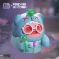 thumbnail image 1 of Figuras de acción de ShinWoo, juguetes Kawaii, serie Love and Lab, oso fantasma, regalo, 1 of 4