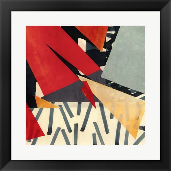 Great Art Now Memphis Blues II by Leonardo Bacci, Framed Wall Art, 19.5W x 19.5H