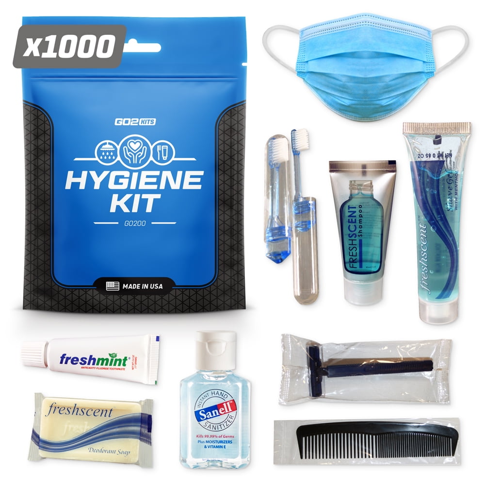 Handy Solutions Men's Travel Shaving Kit, 9 Pieces, Razor