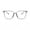 Grey, variant on Waroomhouse Full-frame Glasses Anti-blue Light Frames Blue Light Blocking Glasses Unisex Retro View Strong Hinge Transparent with Brim Eye Protection Bluelight