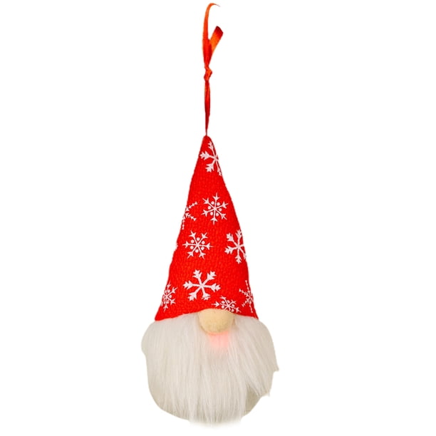 De Gnomos Con Luz Led Navidad Santa Elf Adornos De Mesa De Felpa Colgantes Colgantes Decoración Nórdica De Navidad Inevent HA040839-05
