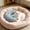 Blue, variant on Dog Calming Pillow U-Shape Neck Support Washable Portable Design Soft High-Density Filling for Stress Relief Comfortable Sleep Aid for Small Dogs and Cats