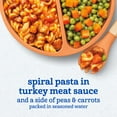 thumbnail image 3 of Gerber Spiral Pasta in Turkey Meat Sauce with Green and Yellow Beans Toddler Food, 6.67 oz Tray, 3 of 15