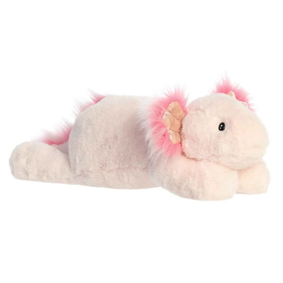 Aurora - Large Pink Snoozles - 18" Ace Axolotl - Laid-back Stuffed Animal