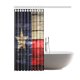 thumbnail image 2 of Cortina de ducha ABPHQTO Tela Impermeable Bandera de Texas 160x180 cm, 2 of 2