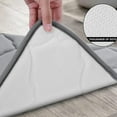 thumbnail image 4 of Rvasteizo Memory Foam Bath Mat Bathroom Rugs Ultra Soft Non Slip And Absorbent Machine Wash Dry Comfortable Thick Bath Rugs Carpet For Tub And Shower, 40x60cm, Gray, 4 of 5