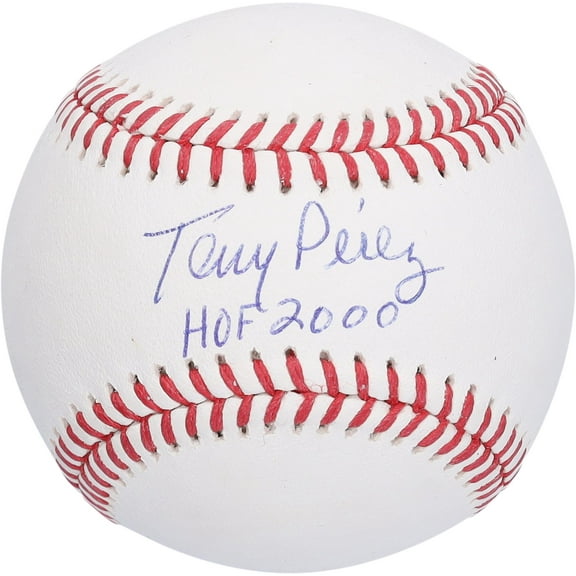 Tony Perez Cincinnati Reds Autographed Baseball with HOF 2000 Inscription - Fanatics Authentic Certified