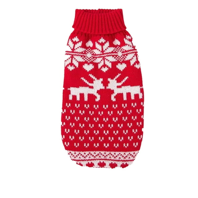 Suéter de Navidad Hombres Ropa de Perro de Mascota Ropa de Perro de Invierno Suéter de Punto de Navidad