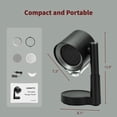 thumbnail image 3 of XAMATTS Portable Range Hood - Desktop Kitchen Exhaust Fan Extractor, Ductless Mini Smoke Airhood for Indoor Cooking, RV Camper Cooktop Absorber, Air, 3 of 7